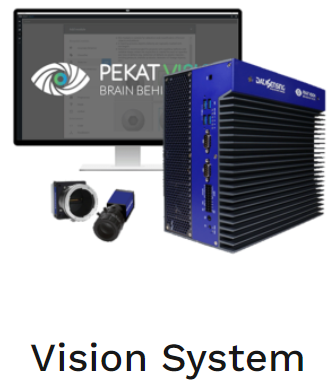 Vision processor met Pekat software